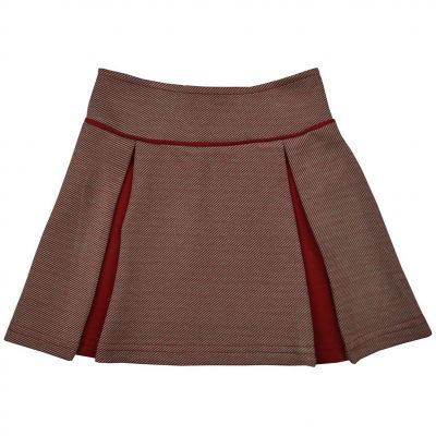Chloe Skirt Diagonal Stripes