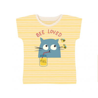 Bee loved yellow t-shirt