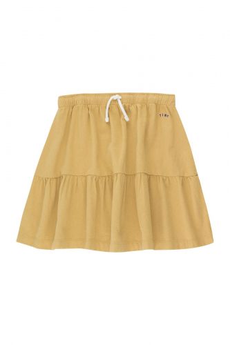 Solid Short Skirt Sand