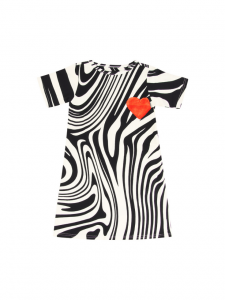 Zebra Love T-shirt Dress Kids