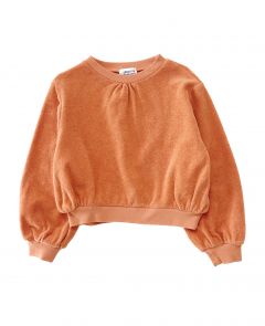 Longlivethequeen Terry Sweater Pale Orange