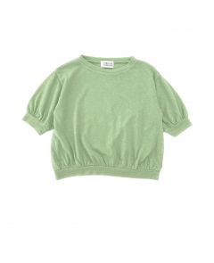 Longlivethequeen Puffed Tee Ss Leaf Green