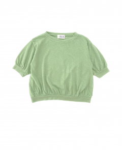 Longlivethequeen Puffed Tee Ss Leaf Green