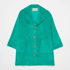 Green corduroy jacket