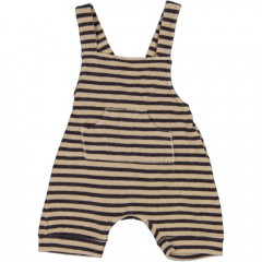 Red apple Terry striped romper