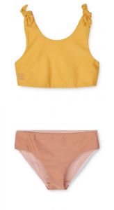 Bow Printed Bikini Set - Yellow mellow multi mix