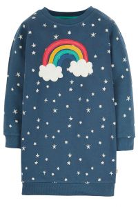 Eloise Jumper Dress Abisko Stars/Rainbow