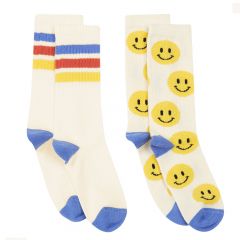 PACK 2 CHAUSSETTES
HAPPY STRIPES