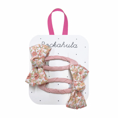 Rockahula Margot Floral Twisty Bow Clips
