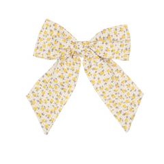 Ditsy Long Bow Clip