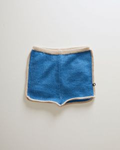 70'S Shorts - Bluebell/Eggshell