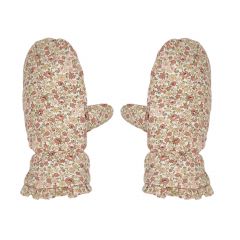 Margot Floral Quilted Mittens 3-6 Years
