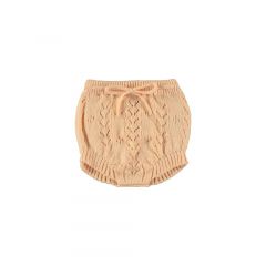 Tocoto Vintage Openwork Knitwear Bloomer Pink