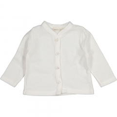BERNACLE-Textured cot.Jacket - Off-whitte
