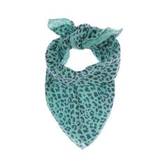 Animal Print Bandana Green