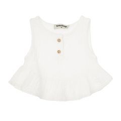 Embroidered Baby Blouse Off White