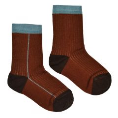 Socks Friar Brown Rib