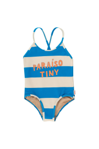 Paraiso Swimsuit light cream/lapis blue