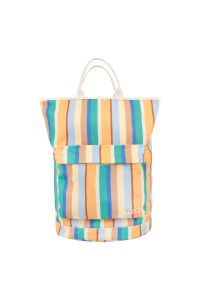 Tiny Cottons Multicolor Stripes Totepack Multicolor