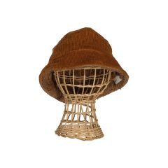 BEE-Corduroy & Polar hat-Caramel