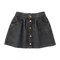Skirt Mini Denim Black